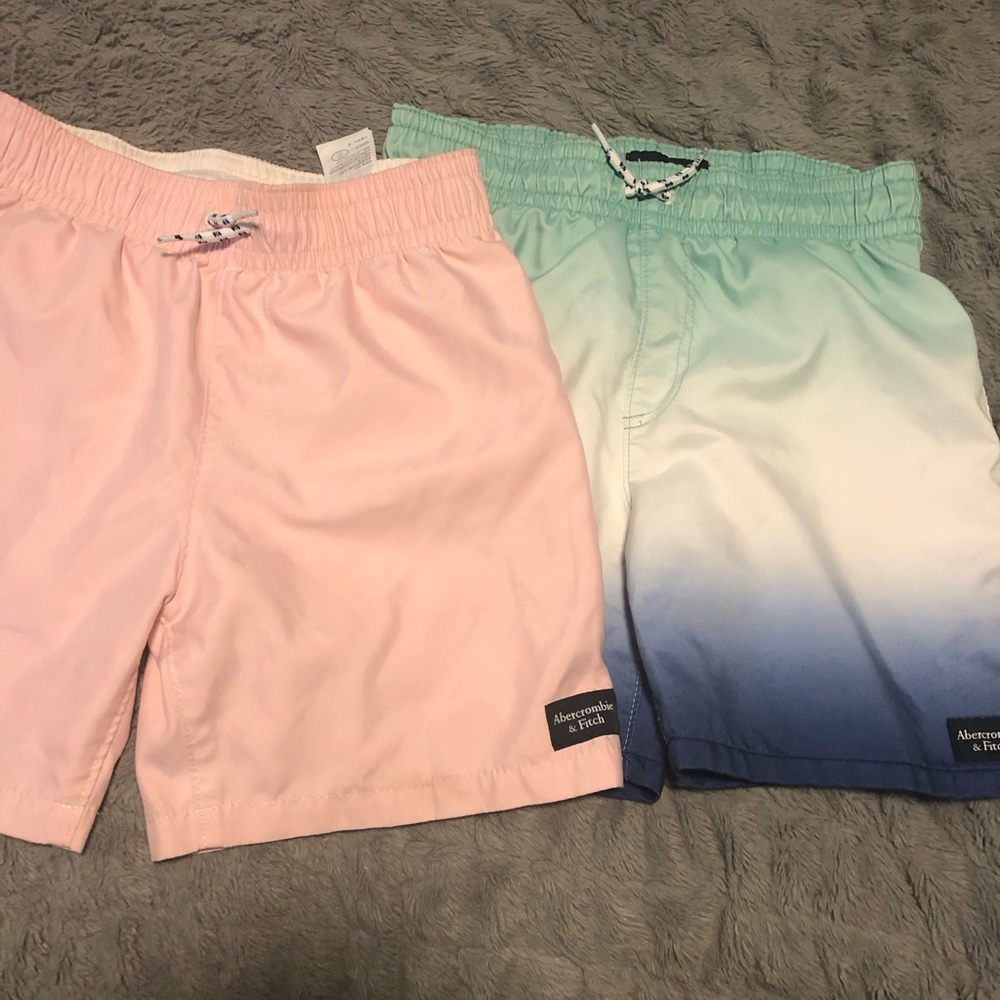 Abercrombie kids boys swim trunks